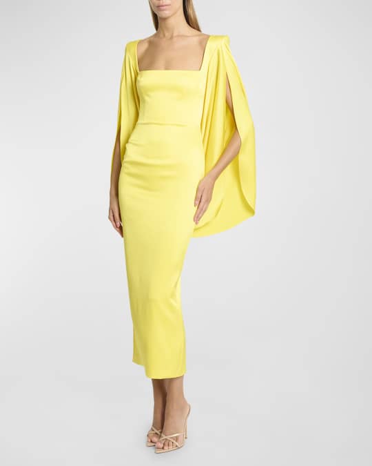 Alex perry cape dress sales