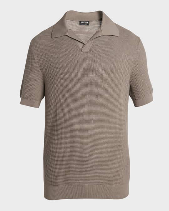 期間限定 セール - 売れ筋ランキングをチェック Cotton Men's ZEGNA Knit Marcus Neiman | Sweater Polo トップス