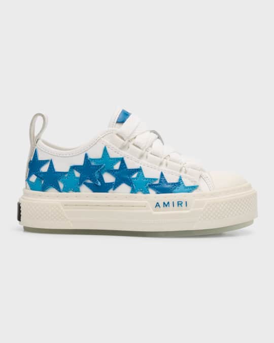 RIRI✳︎ Amiri Kid's Stars Court Low-Top Sneakers, Toddlers/Kids | Neiman
