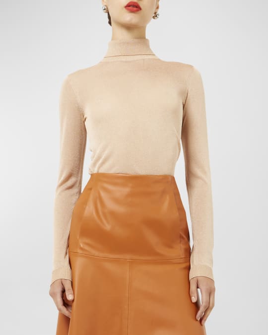Equipment Chiara Turtleneck Knit Sweater Neiman Marcus