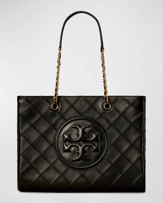 Tory burch fleming quilted nylon tote sales