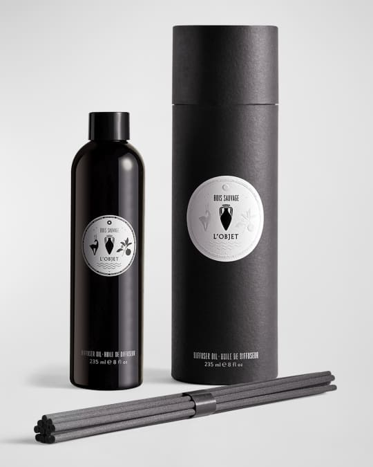 Bois Sauvage Apothecary Diffuser Oil + Reeds Refill, 8 oz.