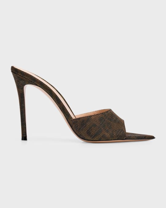 Gianvito rossi python sandals top