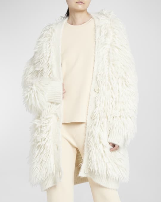 Stella McCartney Fluffy Knit Oversized Cardigan Neiman Marcus