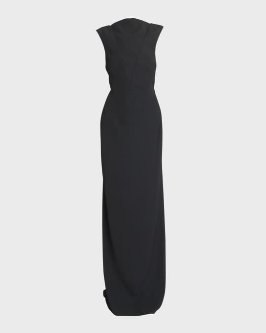 Givenchy High Neck Backless Column Gown Neiman Marcus