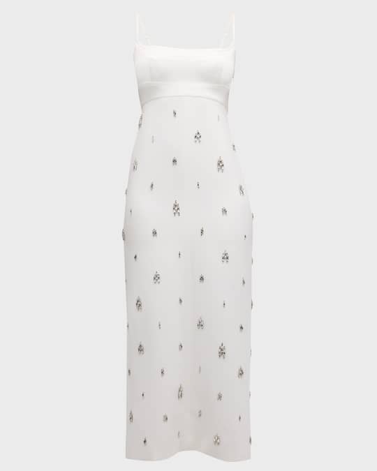 Alana Jewel-Embellished Midi Dress