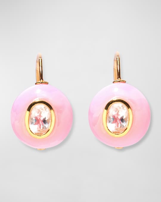 Lizzie Fortunato Pablo Earrings in Rose | Neiman Marcus