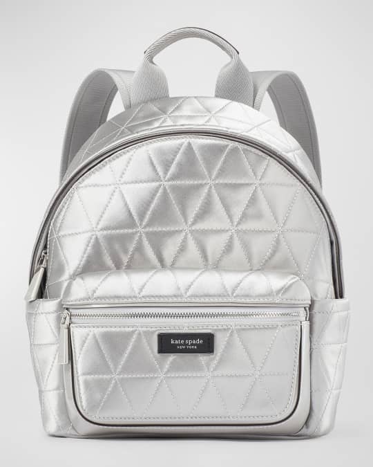 Kate spade grey backpack 2025