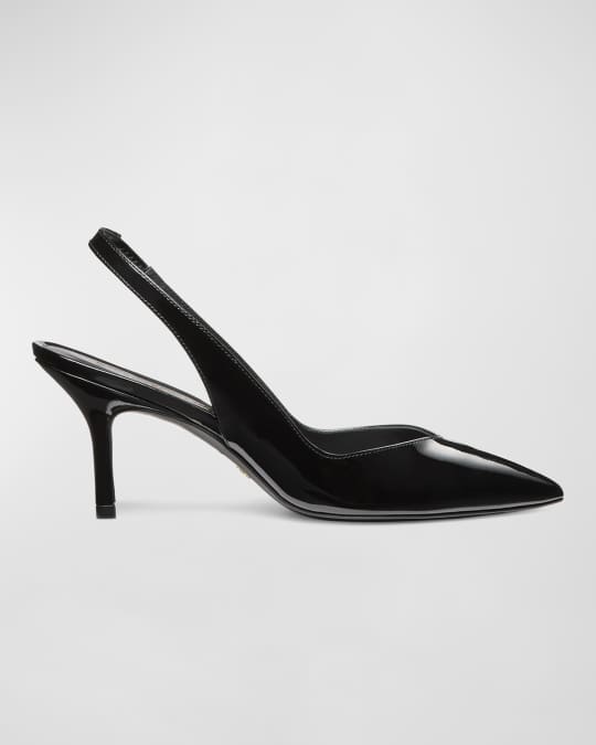 Eva Patent Slingback Pumps