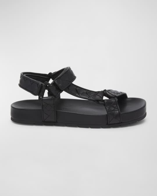 BOTTEGA VENETA BAND SANDAL サイズ40 Bottega Veneta Trip Woven Leather Sporty Sandals | Neiman Marcus