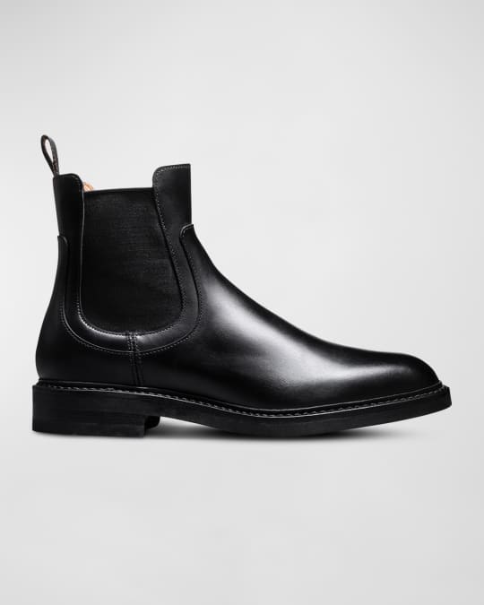 Allen Edmonds Men s Dawson Leather Chelsea Boots Neiman Marcus