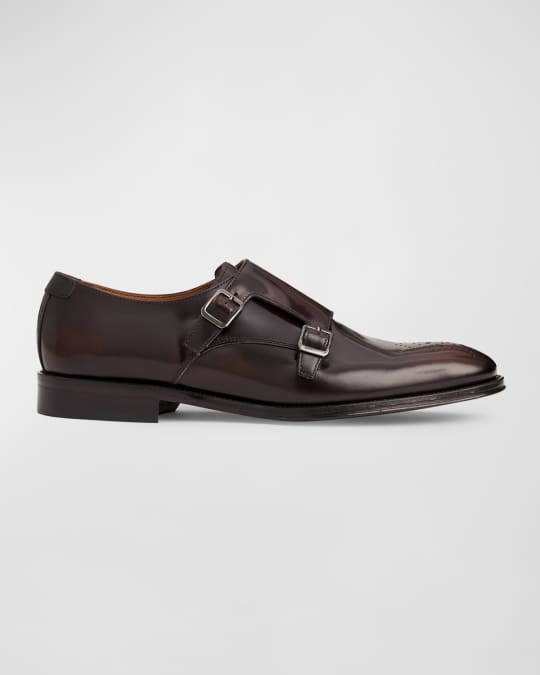 Bruno magli monk strap shoes best sale