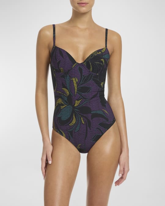 Molded Underwire One Piece Swimsuit