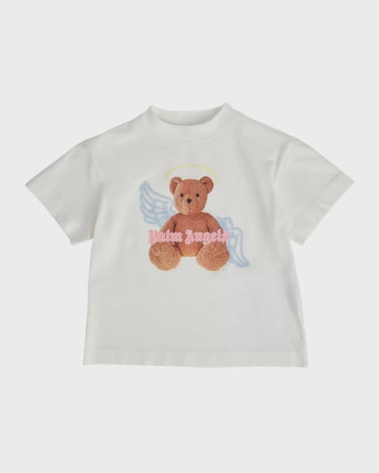 Girl's Bear Angel Short-Sleeve T-Shirt, Size 4-12