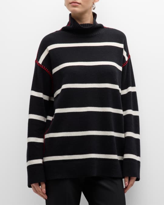 Alice and olivia striped sweater online