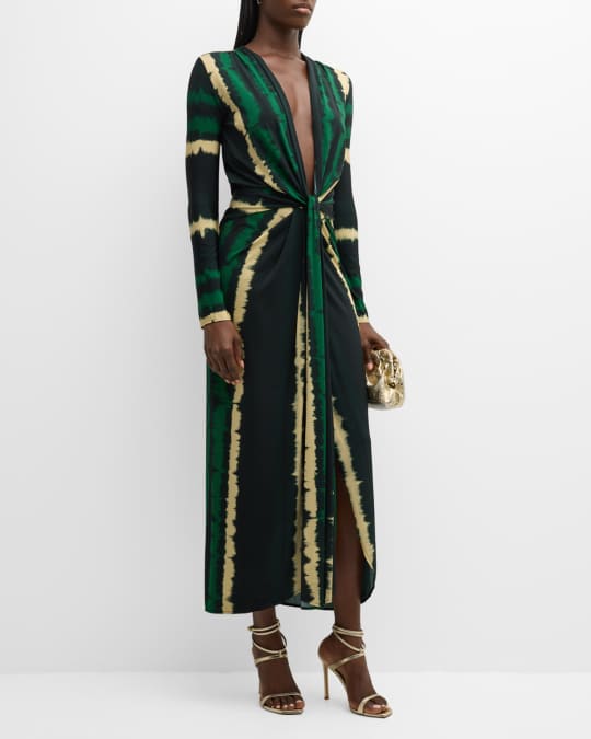 green emerald velvet dress Elegant Expedition Midi Dress main image 0
