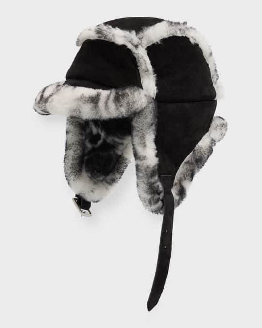 Burberry fur hat discount