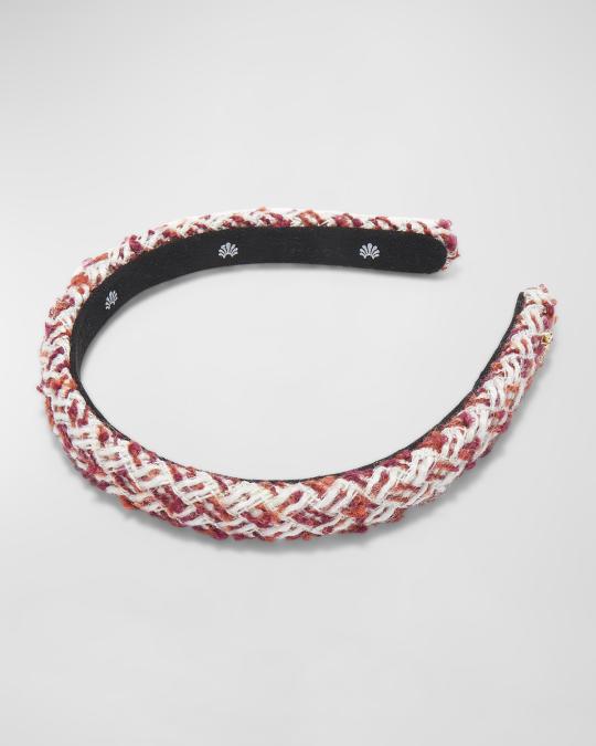 Lele Sadoughi Colorful Tweed Headband Lele Sadoughi Shirley Slim Tweed Headband | Nordstrom main image 4