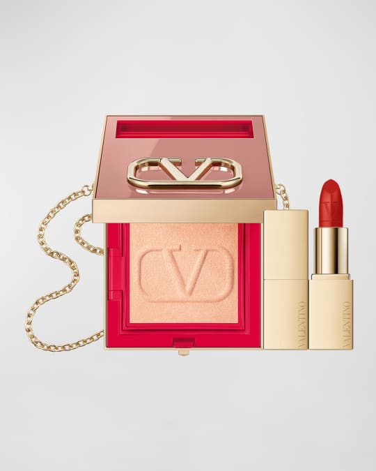 Valentino Go-Clutch Nude Edition & Rosso Valentino Minirosso Lipstick ...