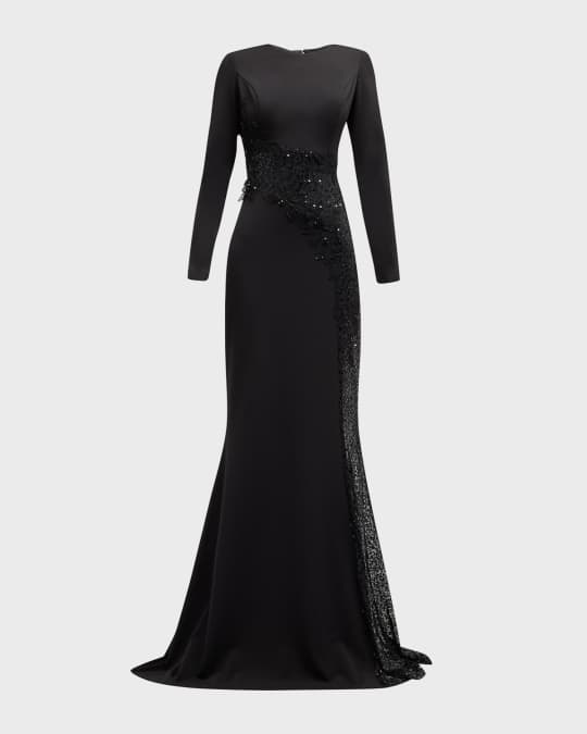 Teri jon bell sleeve lace dress best sale