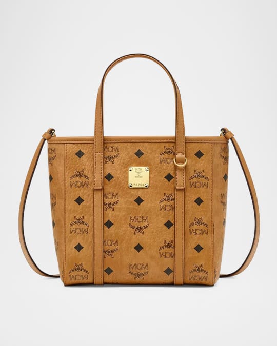 トートバッグ MCM Printed canvas small Aren shopping bag (MMTCSKC03 CO) Small Aren Tote in Visetos Cognac | MCM ®US