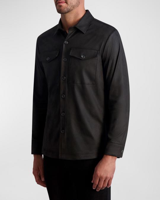 karl lagerfeld men's dress shirt Karl Lagerfeld Paris Men's Slim-Fit Woven Dress Shirt