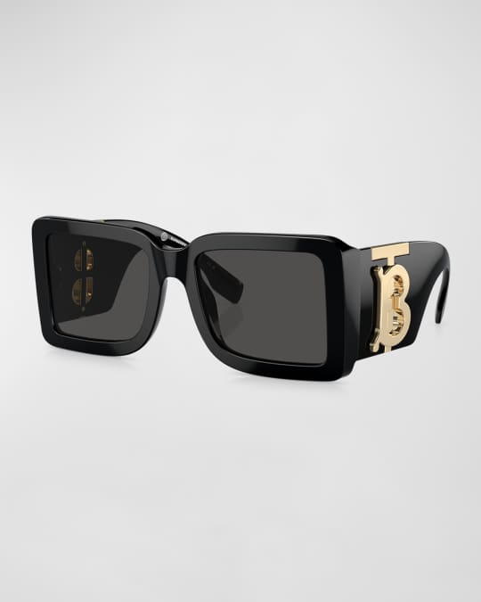 Versace Greca Acetate Rectangle Sunglasses - Bergdorf Goodman