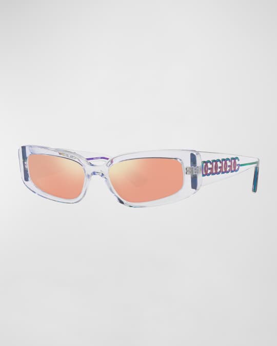 Interlocking DG Acetate Cat-Eye Sunglasses