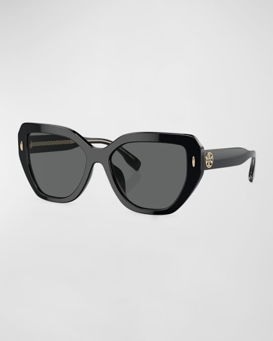 Logo Acetate Cat-Eye Sunglasses 