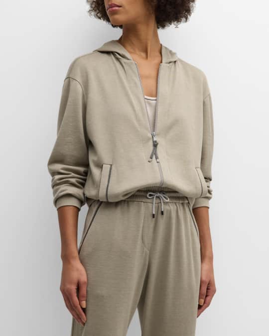 Cotton e silk felpe sale