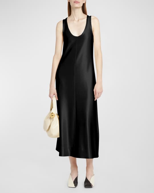 champagne satin off the shoulder dress Champagne One And Only Satin Dress