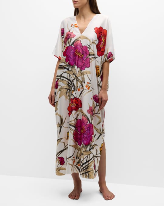 Natori caftan neiman marcus top