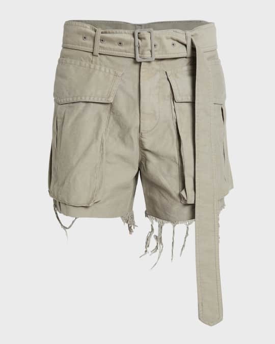 ハーフ・ショートパンツ Dries Van Noten Cargo Shorts 関税・送料込】Dries Van Noten 24SS ピアビスカーゴショート