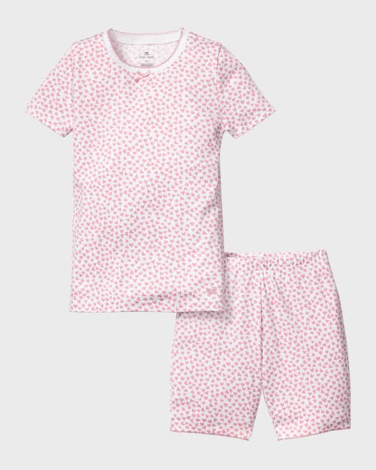 Kid's Pima Cotton Snug Fit Pajama Short Set, Size 7-14