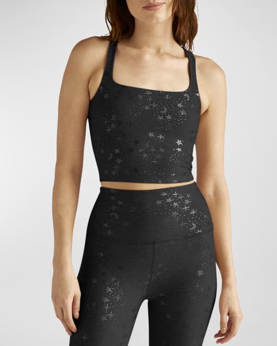 Beyond Yoga SoftShine Square-Neck Cropped Tank Top Neiman Marcus