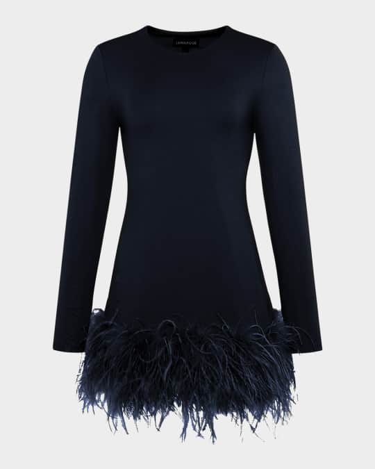 knee length dresses for ladies Lamarque Knit Mini Dress