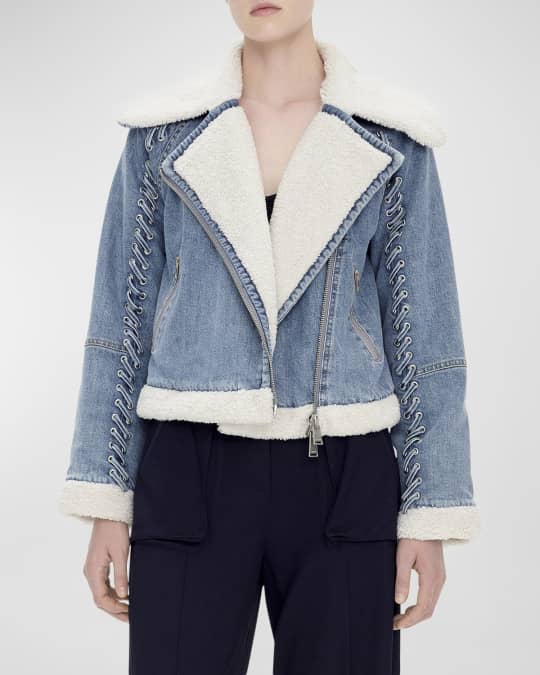 Neiman marcus new arrivals denim jacket