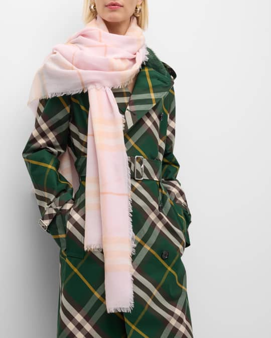 Burberry gauze scarf on sale deals