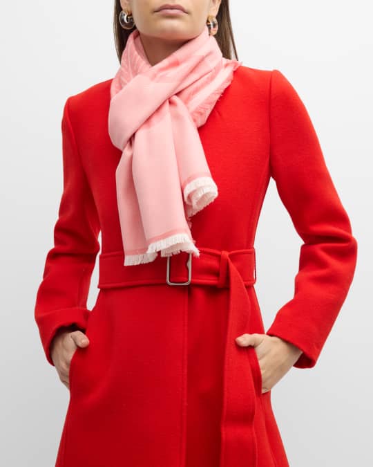 Burberry red coat wool shop