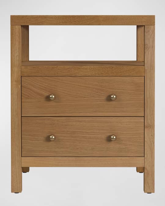 Kleo 2-Drawer Nightstand 