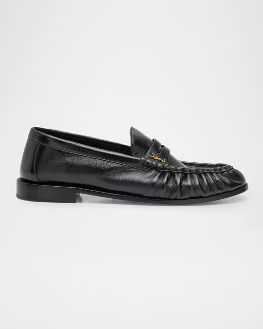Saint Laurent Men's Le Loafer 15 Cassandre Moccasin Penny Loafers