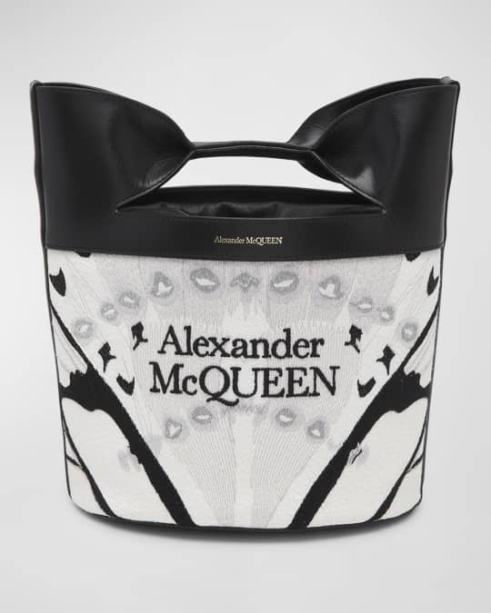 ショルダーバッグ・ポシェット The Bucket Bow Crossbody - Alexander McQueen - Leather - Whi 7311741BLEL_1000-4.jpg?v=