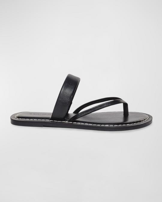 cc thong sandal 40 pink calfskin
