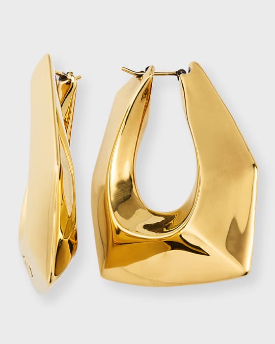 Alexander mcqueen hoop earrings online
