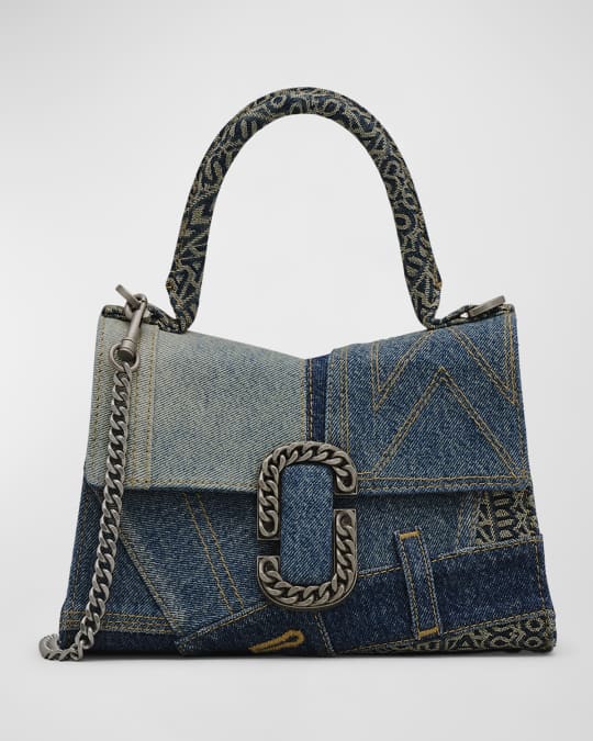 Marc Jacobs The Deconstructed Denim Sack bag - Blue