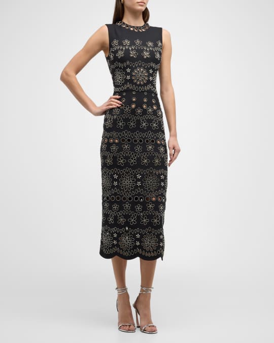 green emerald velvet dress Floral Embroidery Velvet Cheongsam Chinese Style Pencil Dress main image 0