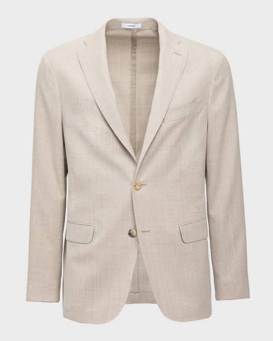 Men's Wool Hopsack Blazer