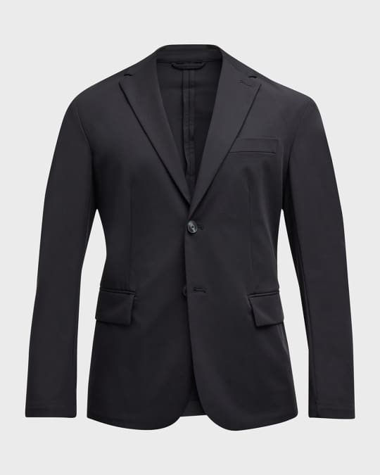 Emporio Armani Men s Stretch Nylon Two Button Sport Coat Neiman Marcus