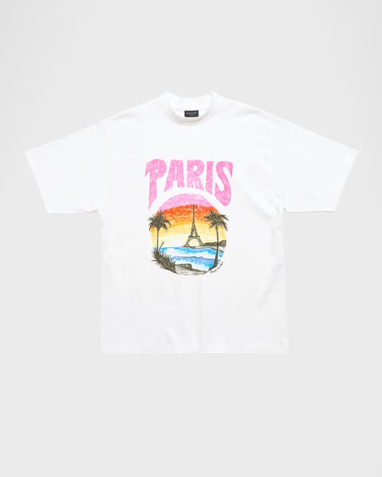 ●送料込●BALENCIAGA●PARIS TROPICAL T-SHIRT 0400020277256_BLACK?wid=600&