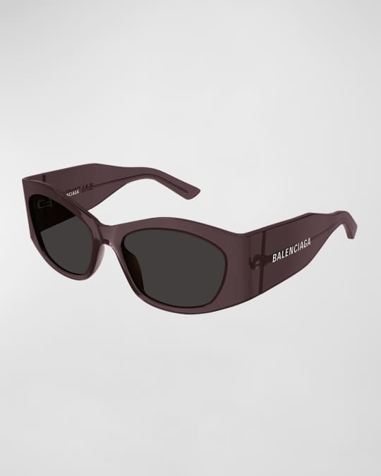 Logo Acetate Cat-Eye Sunglasses 
